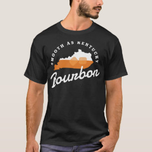 Camiseta Funny Bourbon Drinker Smooth As Kentucky Bourbon W