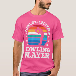 Camiseta Funny Bowler Para Coincidir Con La Bola De Zapatos