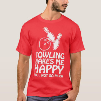Camiseta Funny Bowling Bowler Lover Bowling T