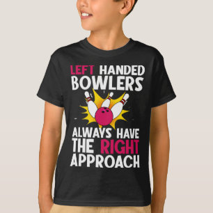 Camiseta Funny Bowling Design Para Hombres Mujeres Niños Bo