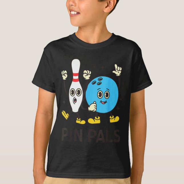 Camiseta Funny Bowling N Pals Bowl Bowler Bowling Lover  (Anverso)
