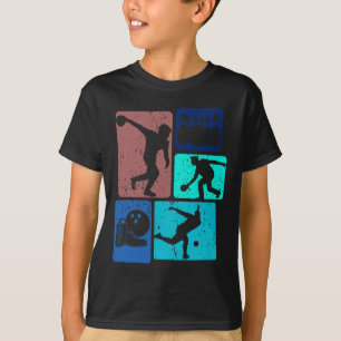 Camiseta Funny Bowling Player Bowler Vintage Bowl Game Enth