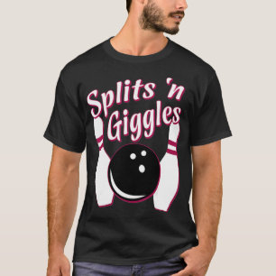 Camiseta Funny Bowling Team se esparce y Giggles