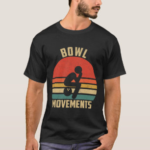 Camiseta Funny Bowling Vintage Retro Bowl Movements Bowlers