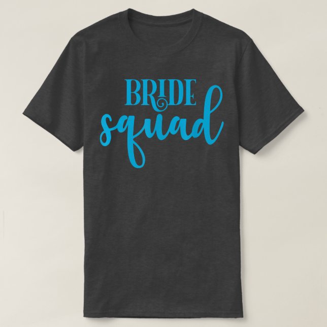 Camiseta Funny Bridesmaid Bride Bachelorette Party Bride Sq (Diseño del anverso)