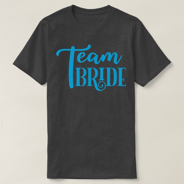 Camiseta Funny Bridesmaid Bride Bachelorette Party Team Bri (Diseño del anverso)