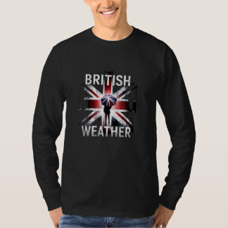 Camiseta Funny British London Weather