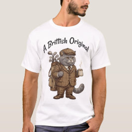 Camiseta Funny British Shorthair Cat Golf T-Shirt