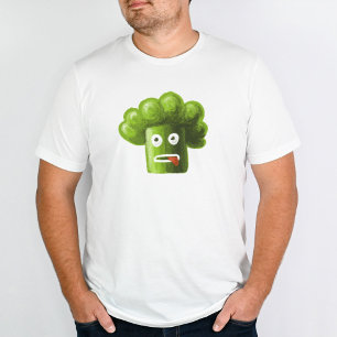 Camiseta Funny Broccoli Loca Planta Vegetariana