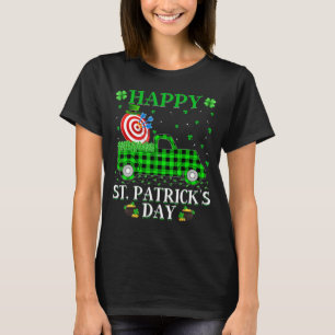 Camiseta Funny Buffalo Plaid Green Truck Archery St. Patric