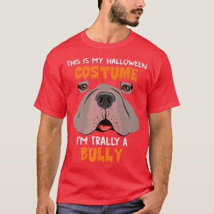 Camiseta Funny Bulldog Halloween Costume American Bull Dog
