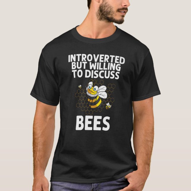 Camiseta Funny Bumblebee Art For Men Women Beekeeper Honeyb (Anverso)
