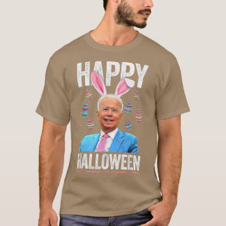 Camiseta Funny Bunny Eggs Biden Happy Halloween Day For Eas