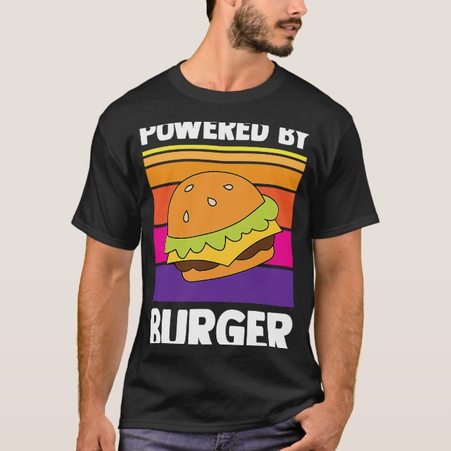 Camiseta Funny Burger Cita Hamburger Cheeseburger Lover (Anverso)