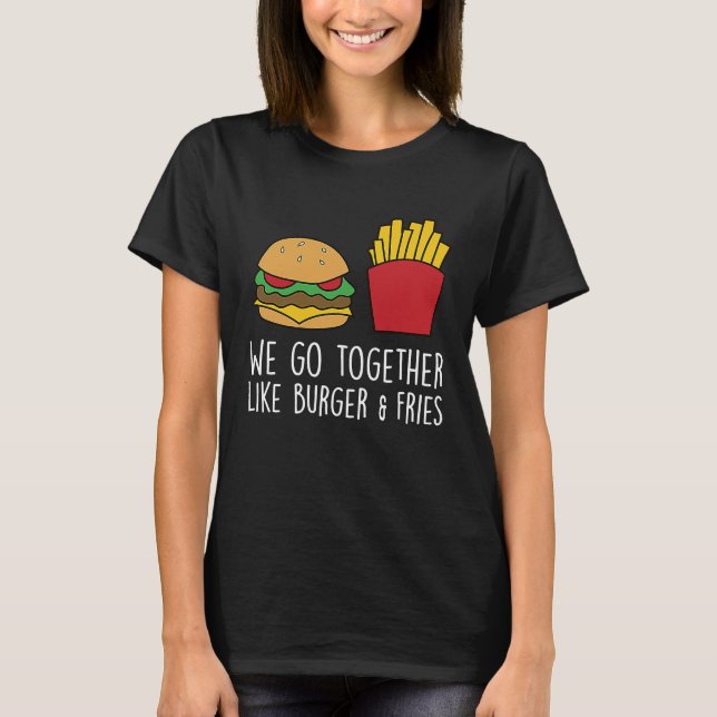 Camiseta Funny Burger Cita Hamburger Cheeseburger Lover 3 (Anverso)