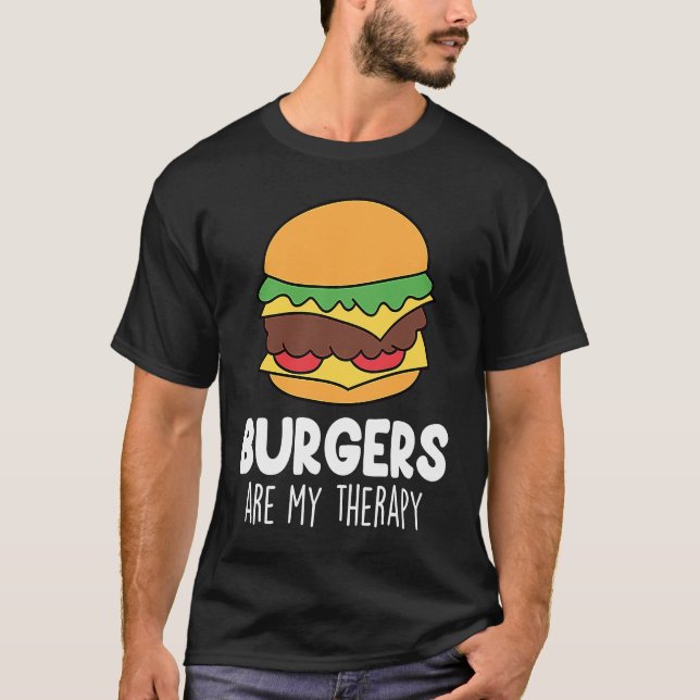 Camiseta Funny Burger Cita Hamburger Cheeseburger Lover 7 (Anverso)