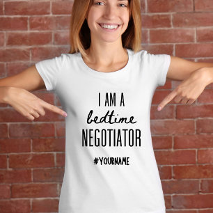 Camiseta Funny burlona negociadora de la época de la cama b