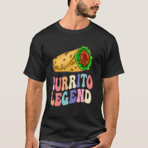 Camiseta Funny Burrito Leyenda de comida mexicana Enamorada