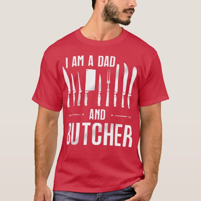 Camiseta funny butcher shirts Butcher birthday gift gift (Anverso)