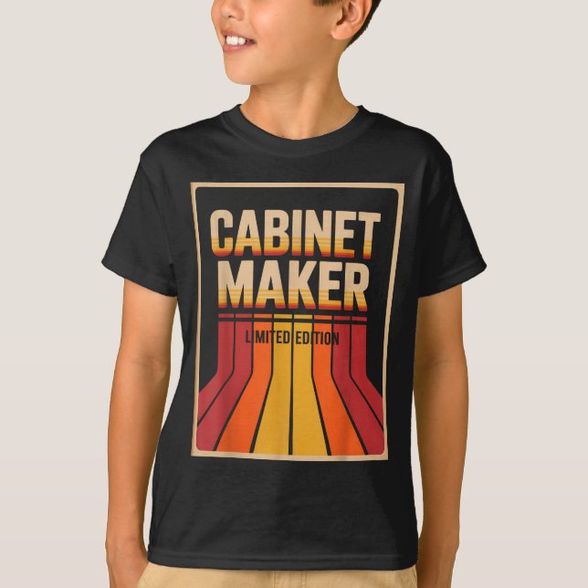 Camiseta Funny Cabinet Maker Limited Edition Woodworking Hu (Anverso)