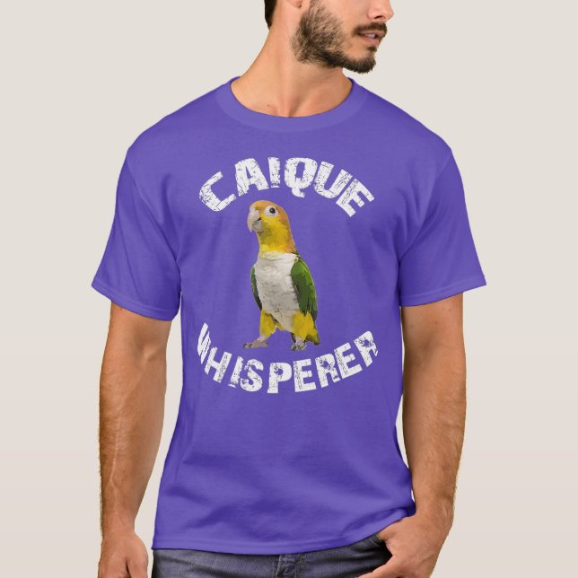 Camiseta Funny Caique Whisperer Parrot Bird Appartal (Anverso)