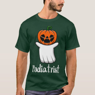 Camiseta Funny Calabaza Fantasma Podiatrista Guay Halloween