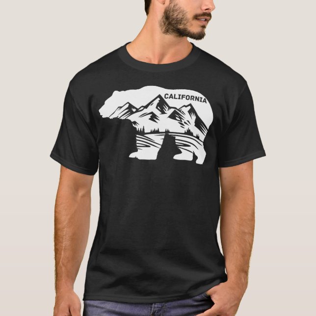 Camiseta Funny California Bear California Republic Shirt (Anverso)
