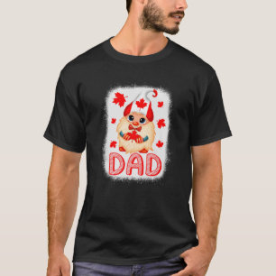 Camiseta Funny canadiense Dad Gnome Maple Leaf Canada Flag