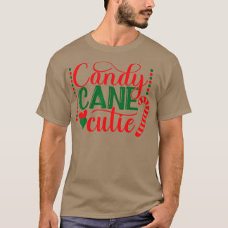 Camiseta Funny Candy Cane Cutie Christmas Candy Cane Lover 