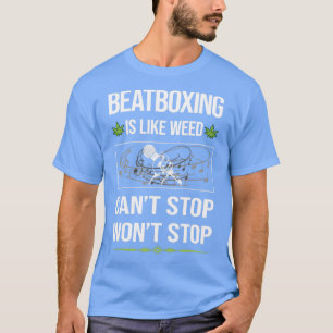 Camiseta Funny Cant Stop Beat Box Beatboxing Beatbox