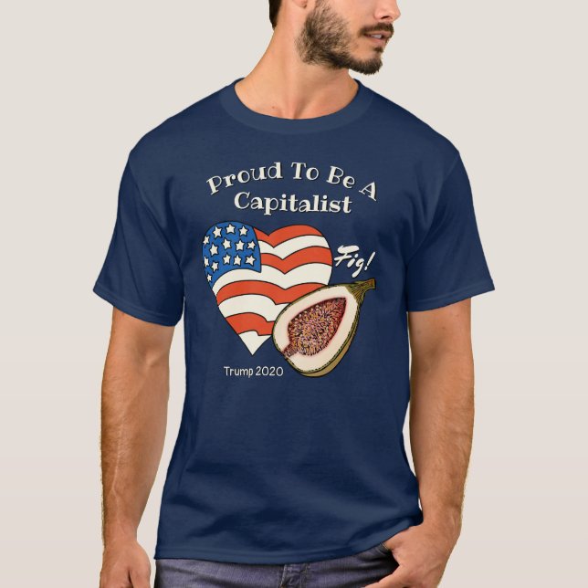 Camiseta Funny capitalista Trump (Anverso)