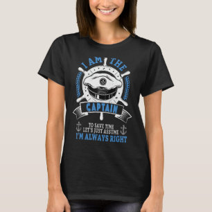 Camiseta Funny Capitán De Barco Diciendo Narrowboat Y Nauti