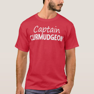 Camiseta Funny Captain Curmudgeon Emblem