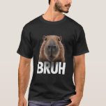 Camiseta Funny Capybara Bruh<br><div class="desc">Funny Capybara Bruh</div>