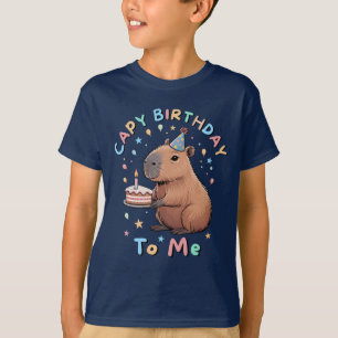 Camiseta Funny Capybara Capy Cumpleaños para mí Fiesta para