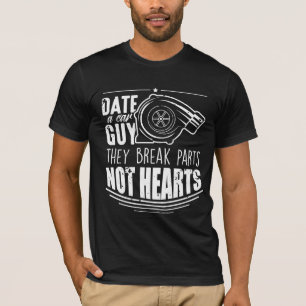 Camiseta Funny Car Guy Chiste - Turbo Tuning Mechanics