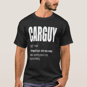 Camiseta Funny Car Guy Cooler y buen Humor Automático M