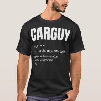 Camiseta Funny Car Guy Gift CARGUY Definition Pullover