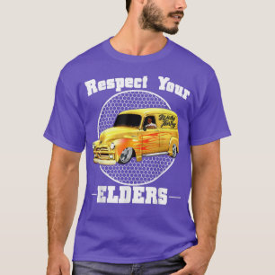 Camiseta Funny Car Guy - Respete su panel clásico de ancian
