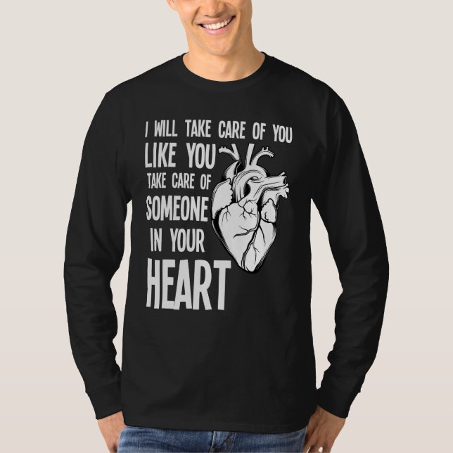 Camiseta Funny Cardiac Nurse Quote Anatomical Heart Disease (Anverso)
