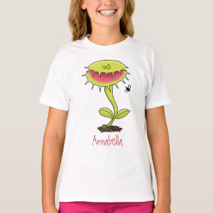 Camiseta Funny carnívoro Venus trampa de mosca personalizad
