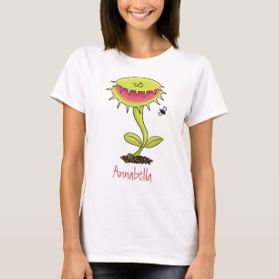 Camiseta Funny carnívoro Venus trampa de mosca personalizad