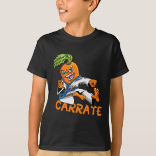 Camiseta Funny Carrate Carrot Karate Mail Martial Arts Mart
