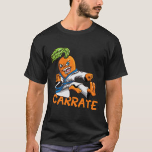 Camiseta Funny Carrate Carrot Karate Mail Martial Arts Mart