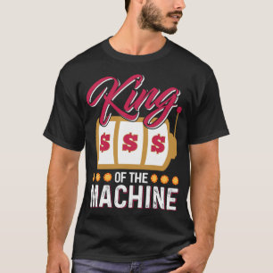 Camiseta Funny Casino Slot Machine King Gambling Slot Machi