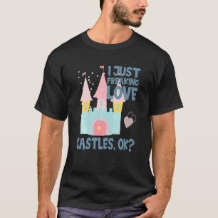 Camiseta Funny Castle Lover Design Sólo me fastidio el Cas 