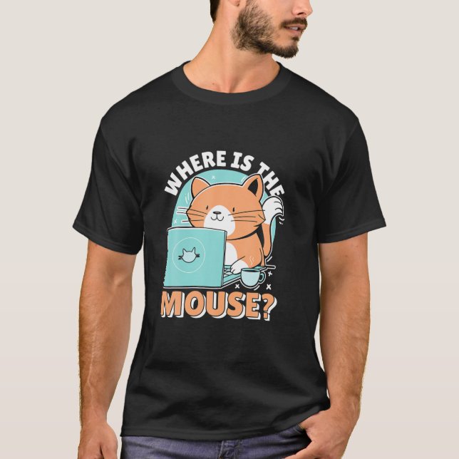 Camiseta Funny Cat Computer Programmer Software Engineer Fo (Anverso)