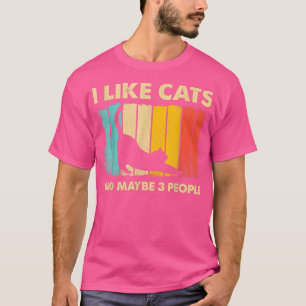 Camiseta Funny Cat Design Cat Lover For Men Women Animal In