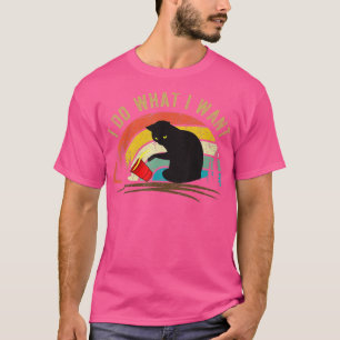 Camiseta Funny cat gifts for cat lovers 2022, I do what I w