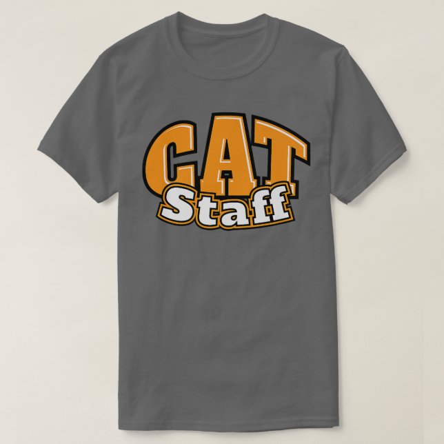Camiseta Funny Cat Lover Gift Gate Staff (Diseño del anverso)